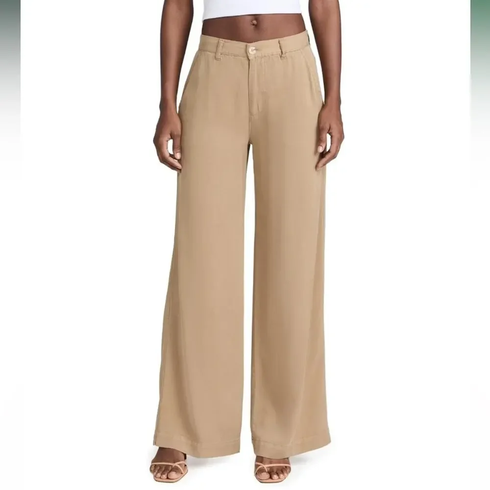 $128 NEW with tags! Pistola Denim Jayden Pants - 26 - Khaki - Picture 1 of 10